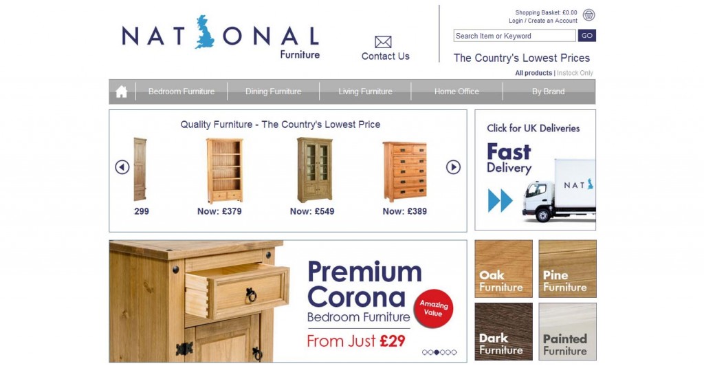 National Furniture Homepage