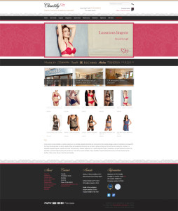 chantilly online lingerie shop