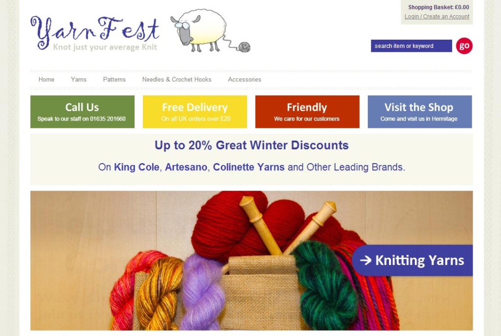 Yarnfest Home Page Image